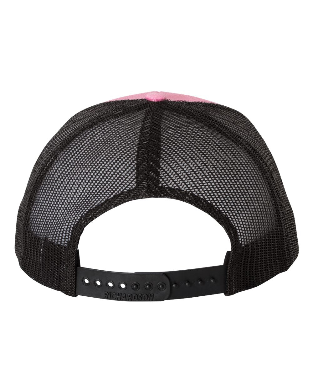 Acrylic Laser-Engraved USA Heart Patch - Hot Pink/ Black, OSFM