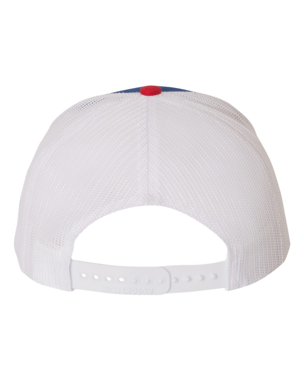 Acrylic Laser-Engraved USA Heart Patch – Trucker Hat Royal/ White/ Red, OSFM