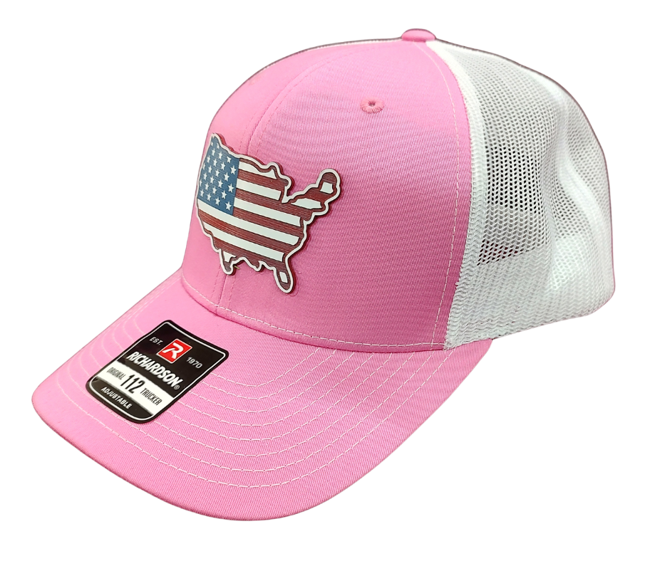 Pink/White Trucker Hat